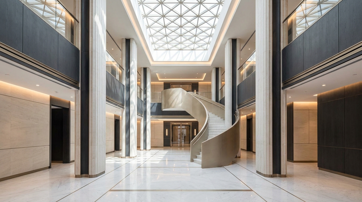 Doha Commercial Atrium Inspiration